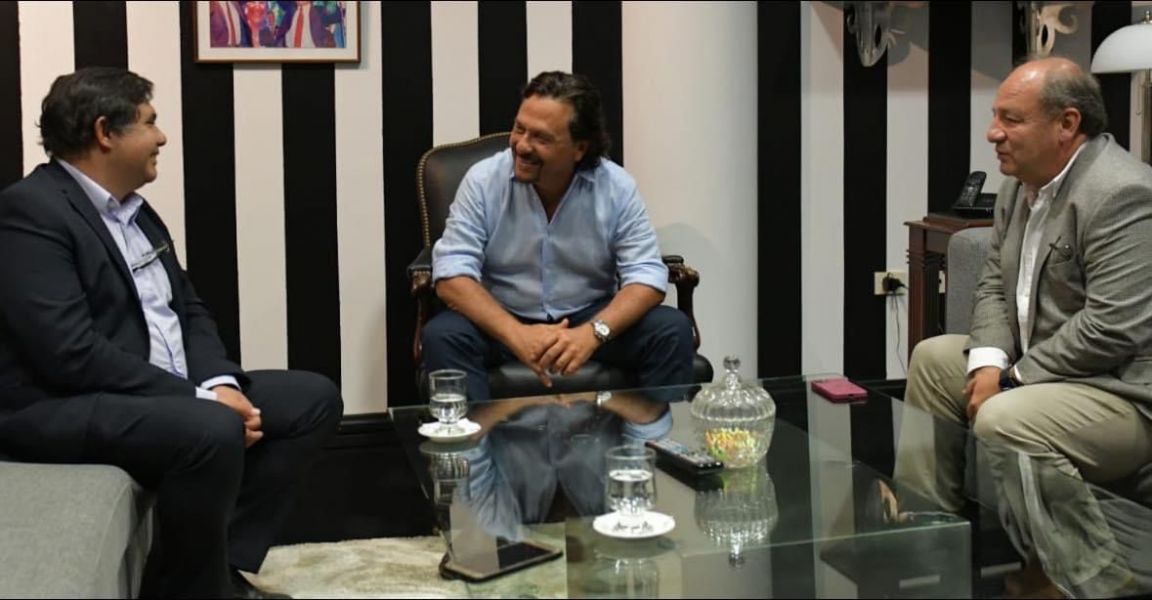 El Gobernador y el rector de la UNSa trataron los avances del proyecto Salta, Ventana al Universo